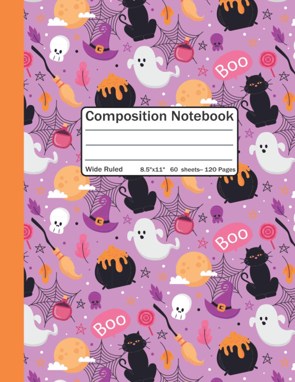 capítulo por capítulo baixar Composition Notebook: Wide Ruled Lined Paper Notebook Journal, Cute Halloween Workbook for Boys Girls Kids Teens Students for Back to School and Home College Writing Notes.