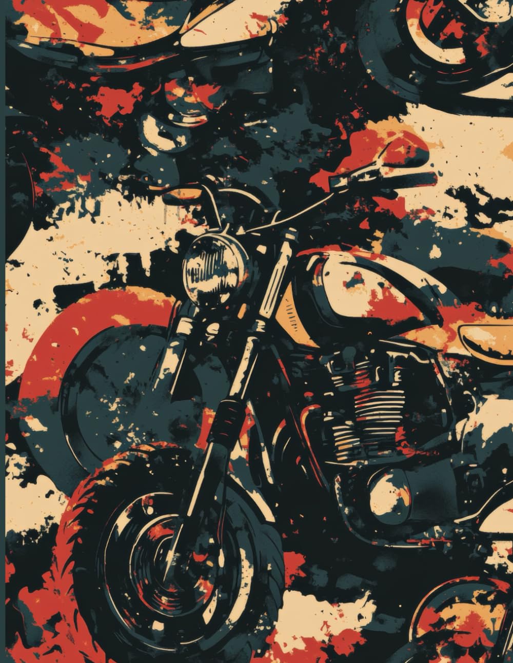 Motorcycle Adventures Graph Paper Notebook: An 8.5 x 11-inch Journal with 200 Pages – Perfect for Sketching, Planning, and Notes baixar o livro de graça