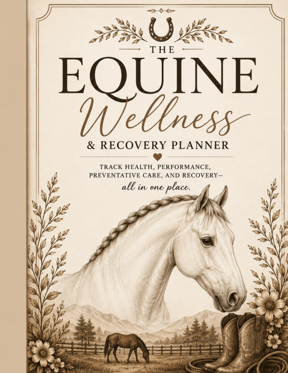 The Equine Wellness & Recovery Planner: Track Health, Performance, Preventative Care & Recovery baixar o livro de graça