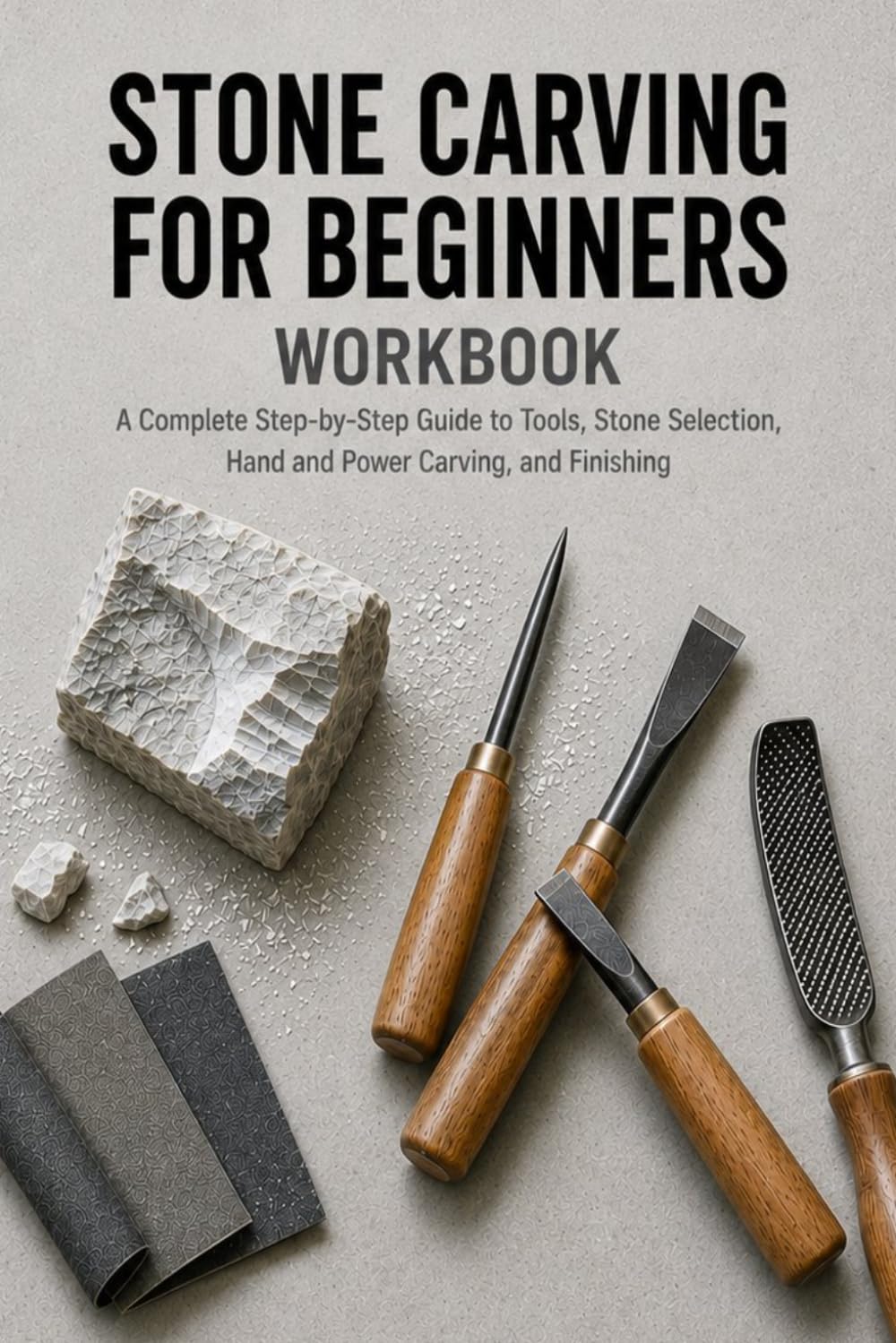 Stone Carving for Beginners Workbook: A Complete Step-by-Step Practice Guide to Tools, Stone Selection, Hand and Power Carving, and Finishing baixar livro de graça