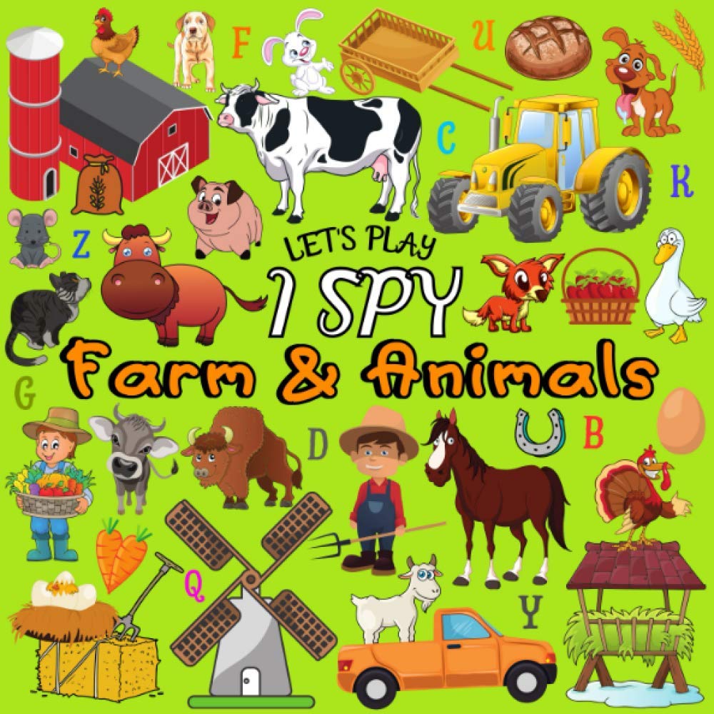 capítulo por capítulo baixar Let's Play I Spy Farm & Animals: Book for Kids Ages 2-5, Can You Find Cow, Horse, Pig, Dog, Cat and Other Cute Stuff? A Fun Interactive Guessing Game for Toddler and Preschool (Children's Books I Spy)