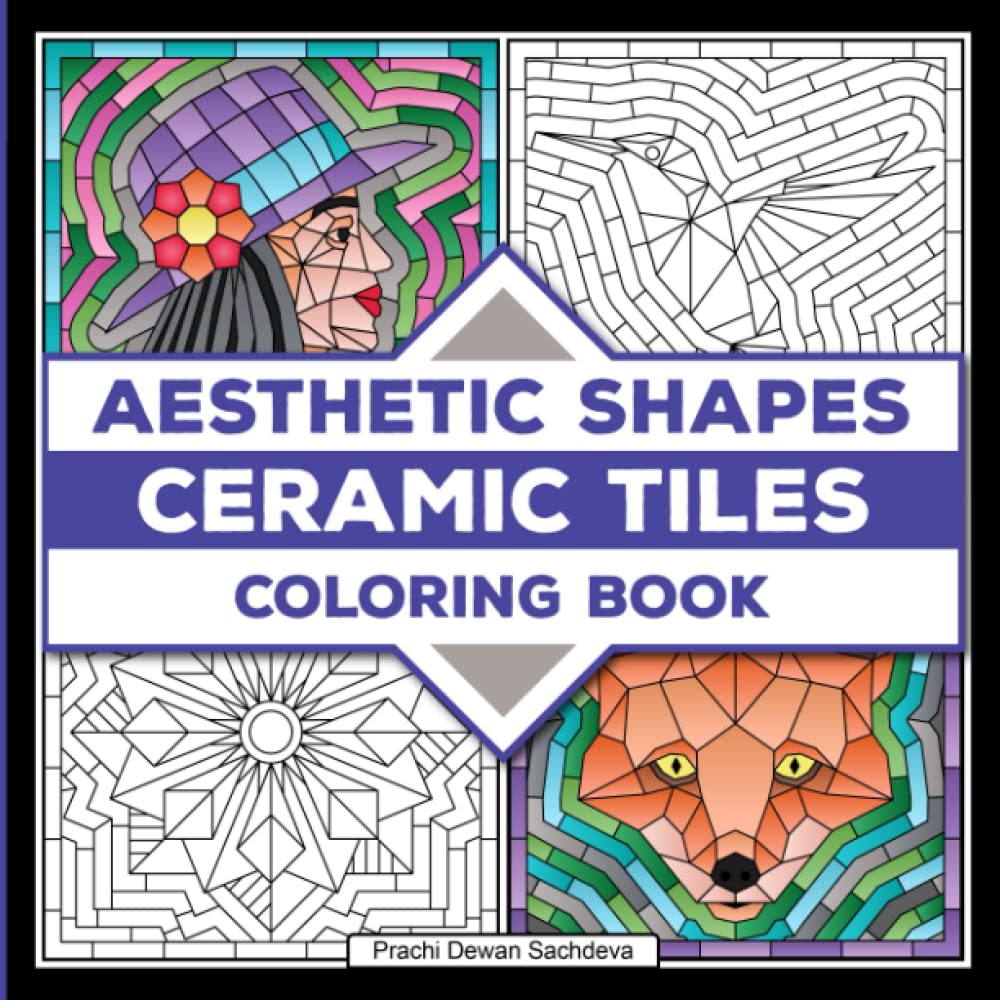 capítulo por capítulo baixar Ceramic Tiles Aesthetic Shapes - Coloring Book: 25 Unique Coloring pages on Ceramic Stone, Porcelain, Terra Cotta, Glass Mosaic, Tile Art designs for... (Ceramic Tiles Coloring Book for Adults)