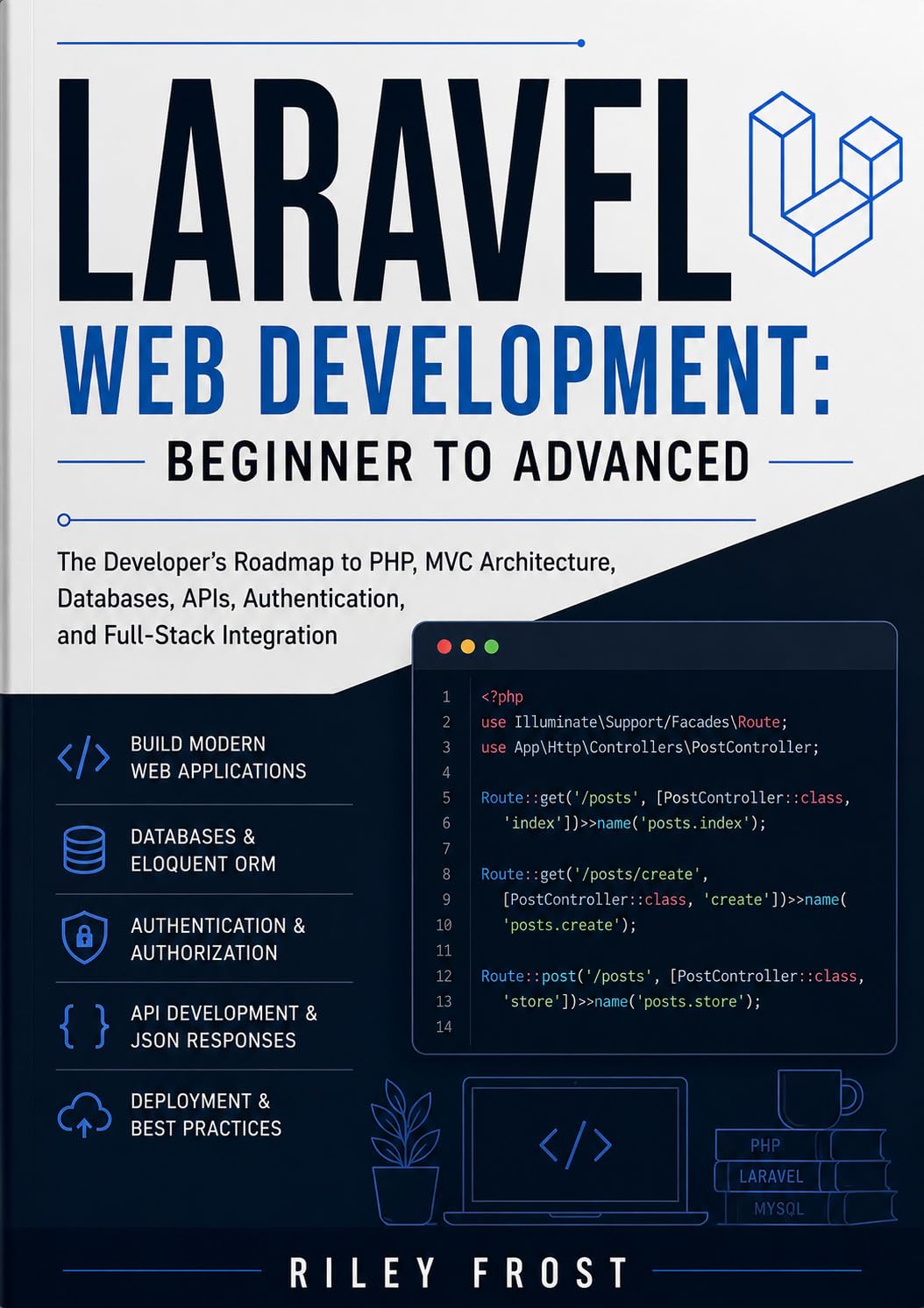 Laravel Web Development: Beginner to Advanced: The Developer’s Roadmap to PHP, MVC Architecture, Databases, APIs, Authentication, and Full-Stack Integration (English Edition) baixar o livro de graça