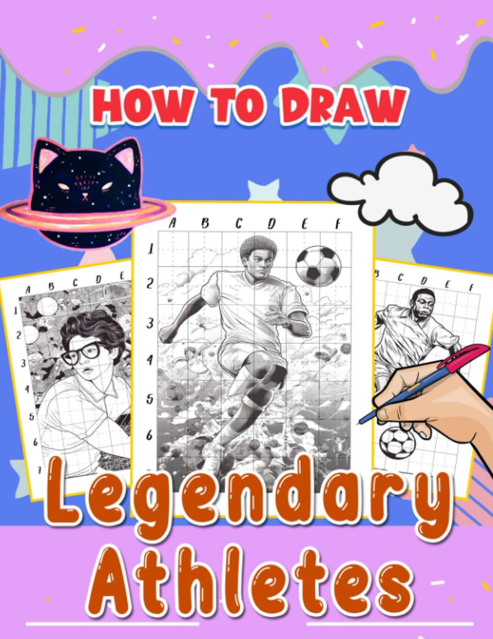 ler totalmente How To Draw Legendary Athletes: Step-by-Step Drawing Guide with Fascinating Trivia - Learn to Illustrate Iconic Sports Figures throughout History