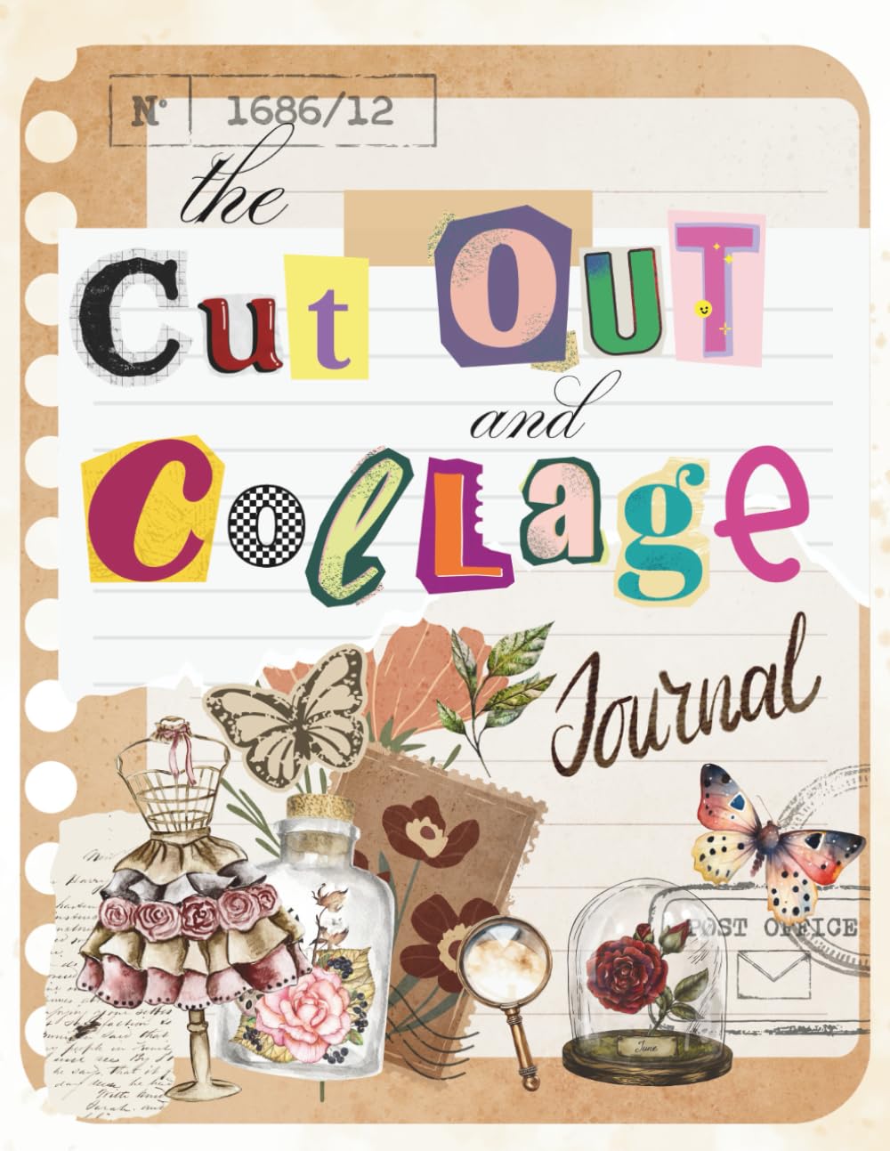 The Cut Out and Collage: One-Sided Decorative Art for Cutting and Collage – with Journal Pages on the Back! baixar livro de graça