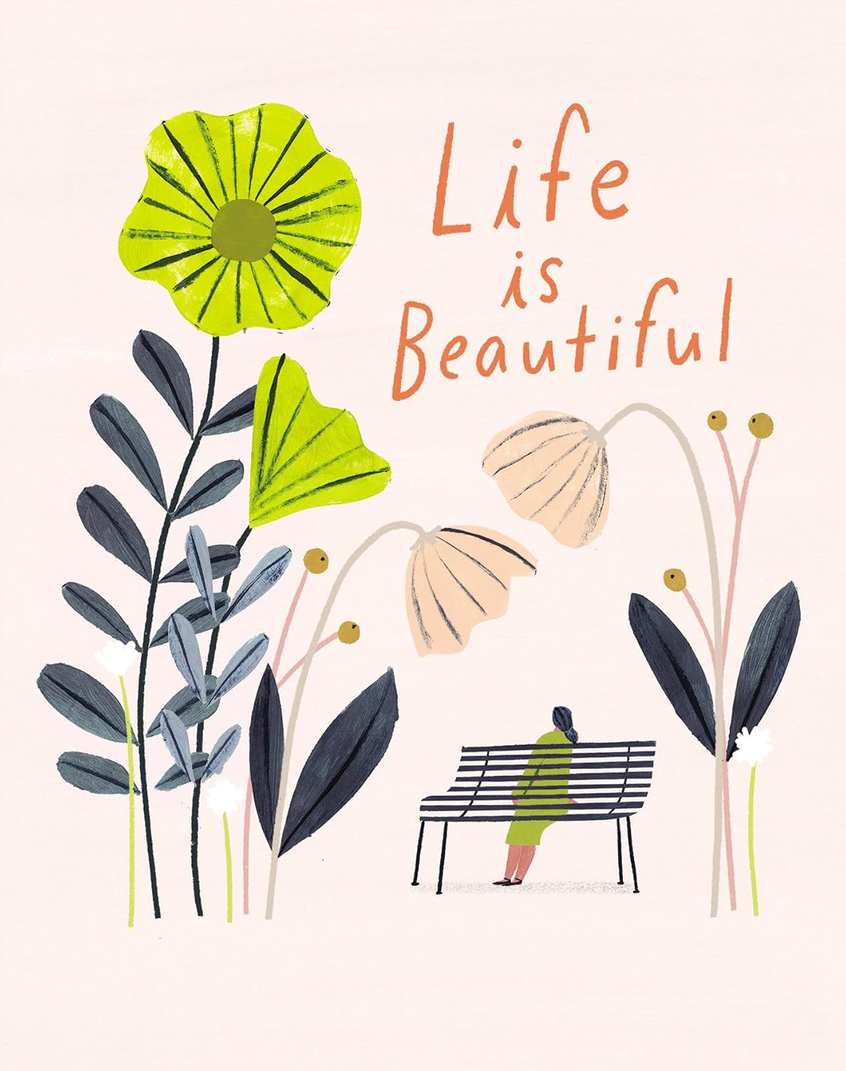 Love Muchly Greeting Cards: Birthday - Life Is Beautiful (Pack of 6)