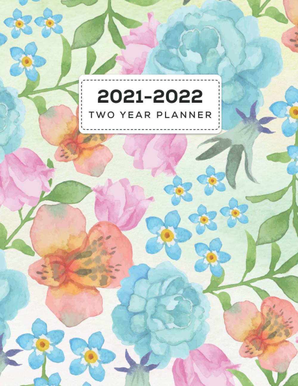 capítulo por capítulo baixar 2021-2022 Two Year Planner: 2 Year Planner and Monthly Calendar with Holidays, Motivational Quotes, Password Log, Birthday Log, 2021-2022 Monthly Planner