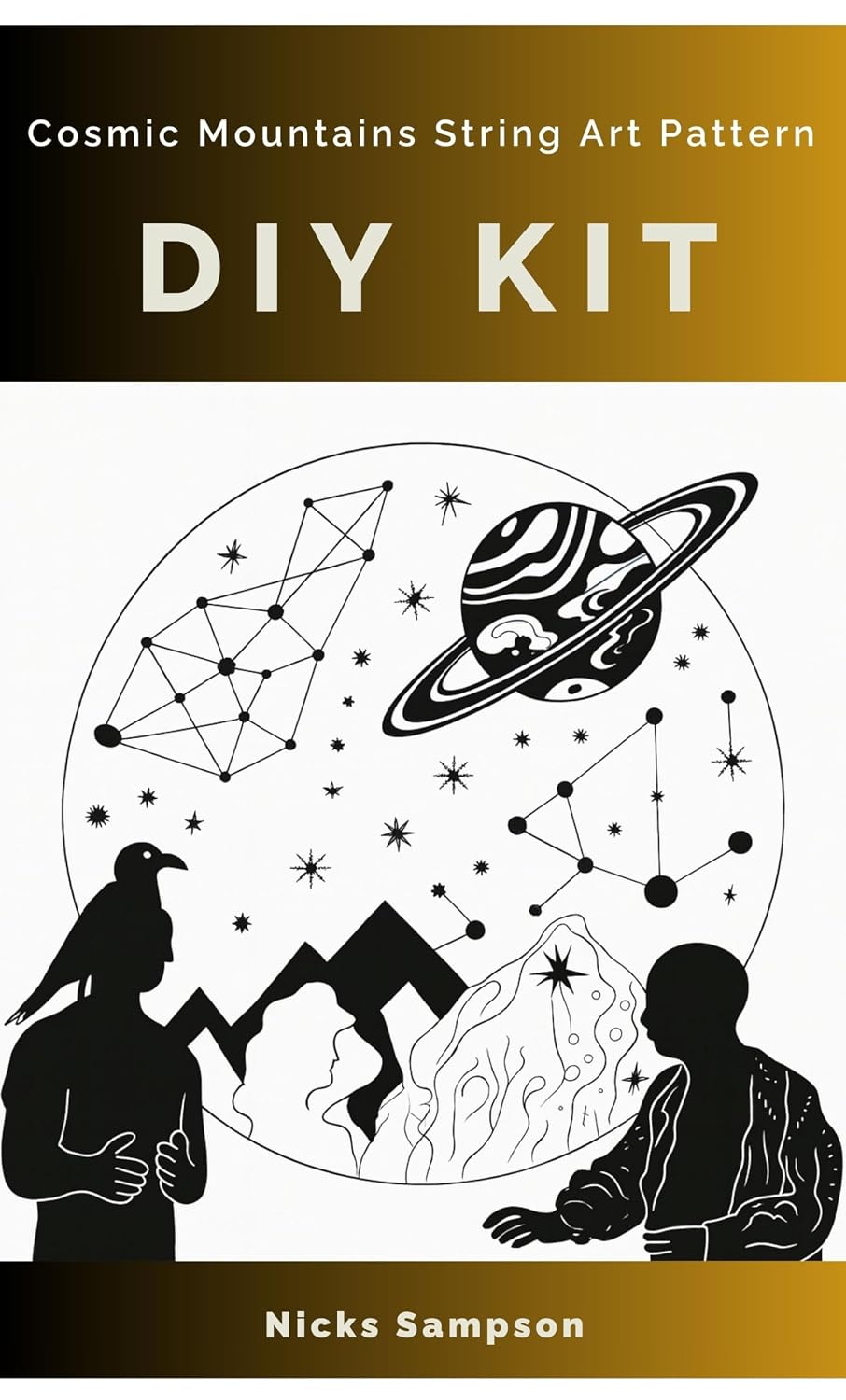 Cosmic Mountains String Art Pattern DIY KIT: A Digital Nail and Thread DIY Pattern With Step-By-Step Instructions (English Edition) baixar livro de graça