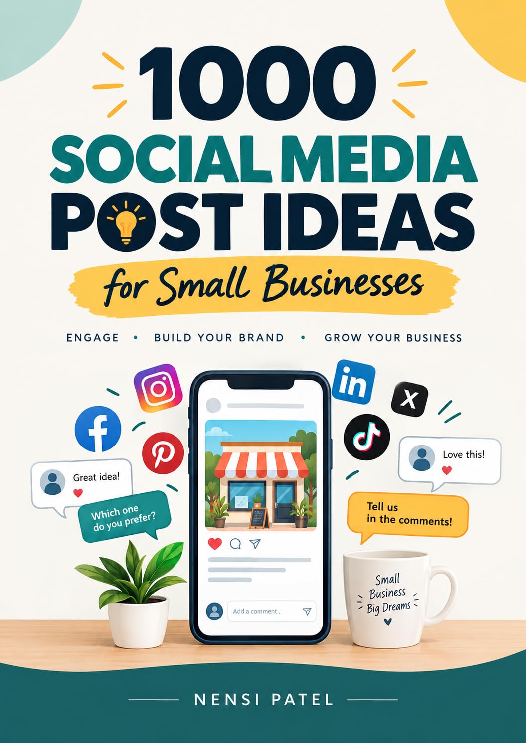 1000 Social Media Post Ideas for Small Businesses (English Edition) baixar livro de graça