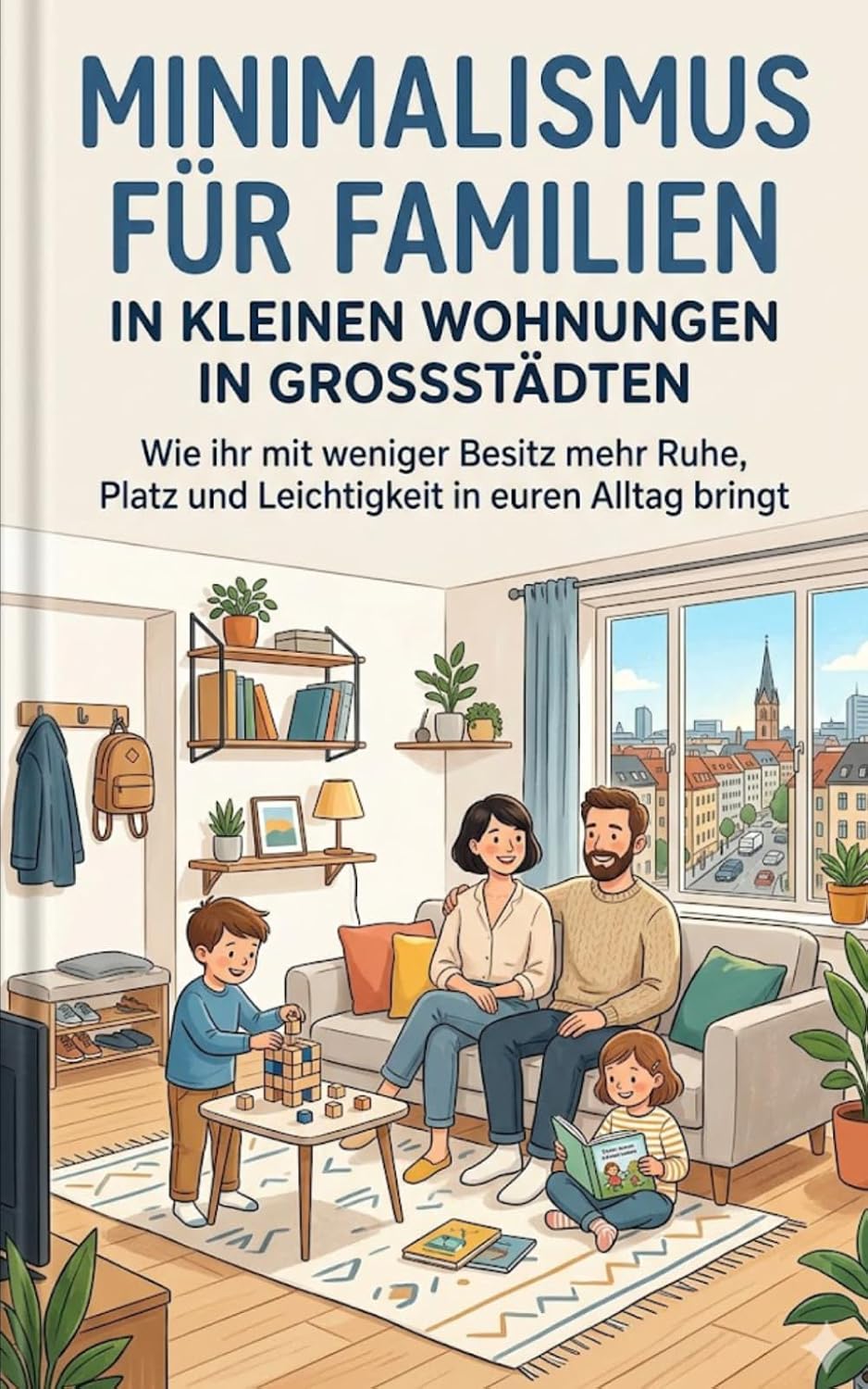 ler totalmente Minimalismus für Familien in kleinen Wohnungen in Großstädten: Wie ihr mit weniger Besitz mehr Ruhe, Platz und Leichtigkeit in euren Alltag bringt (German Edition)