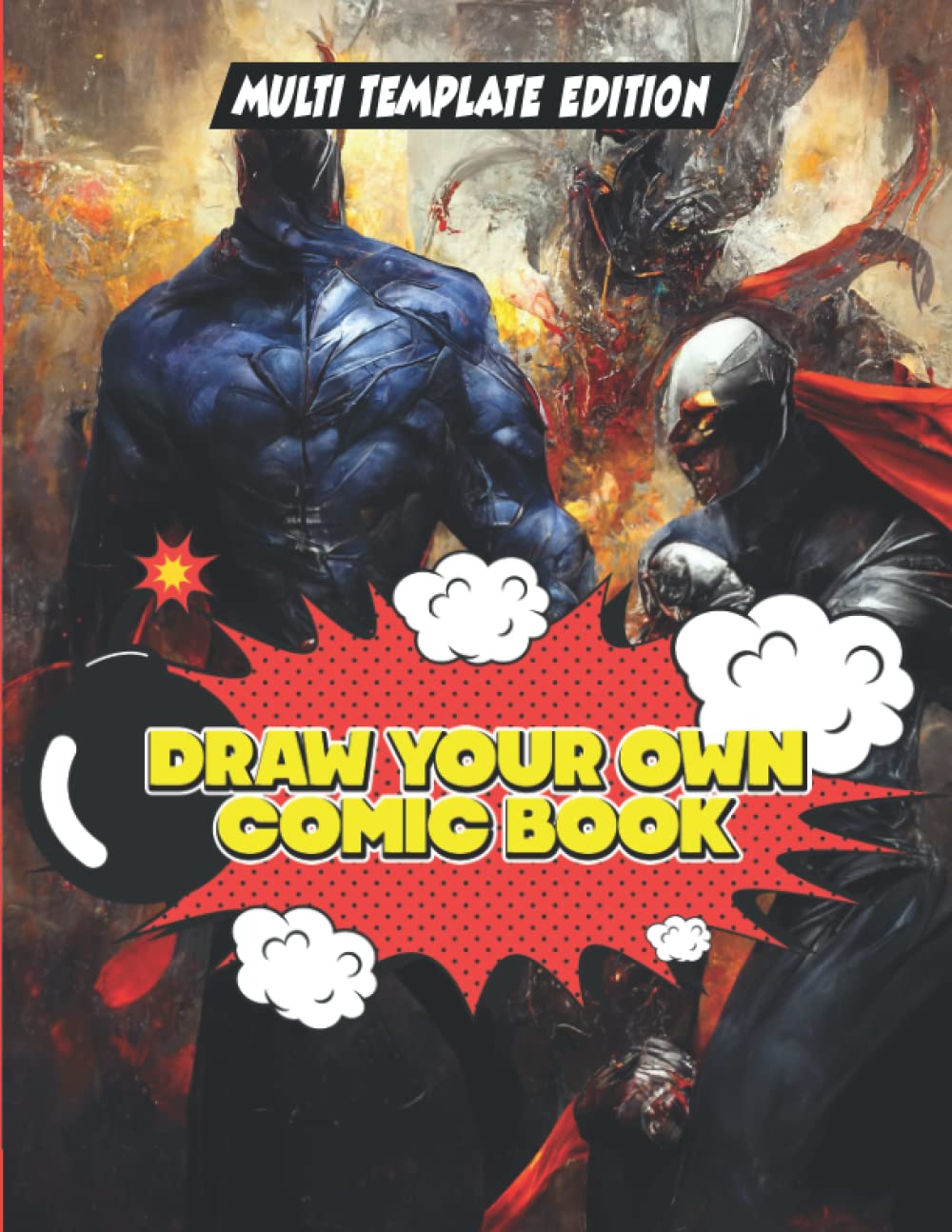 Draw Your Own Comic Book: Creating Original Characters for Blank Comic Book | Over 120 Pages | Large 8.5" x 11" baixar livro de graça