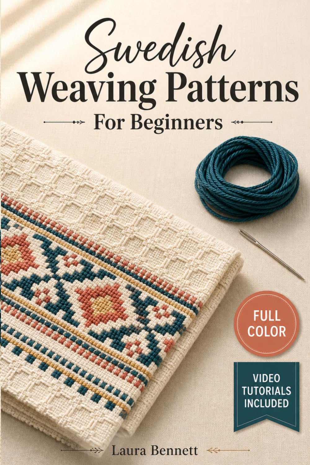 capítulo por capítulo baixar Swedish Weaving Patterns For Beginners: A Step-by-Step Guide to Huck Embroidery Stitches, Borders, and Home Décor with Video Tutorials Included