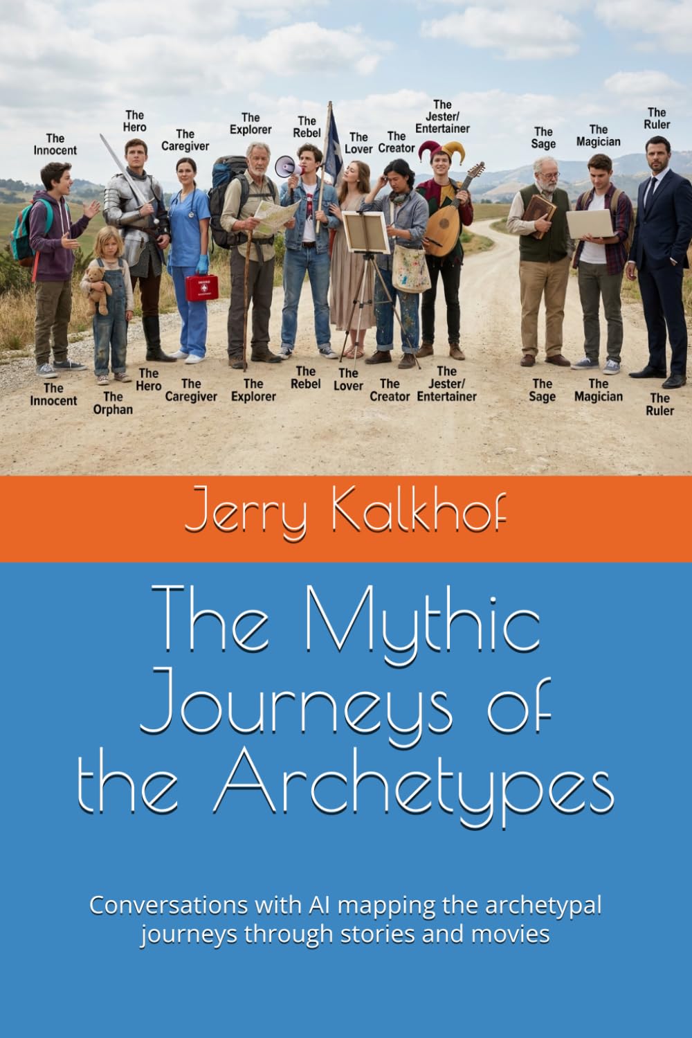ler totalmente The Mythic Journeys of the Archetypes: Conversations with AI mapping the archetypal journeys through stories and movies