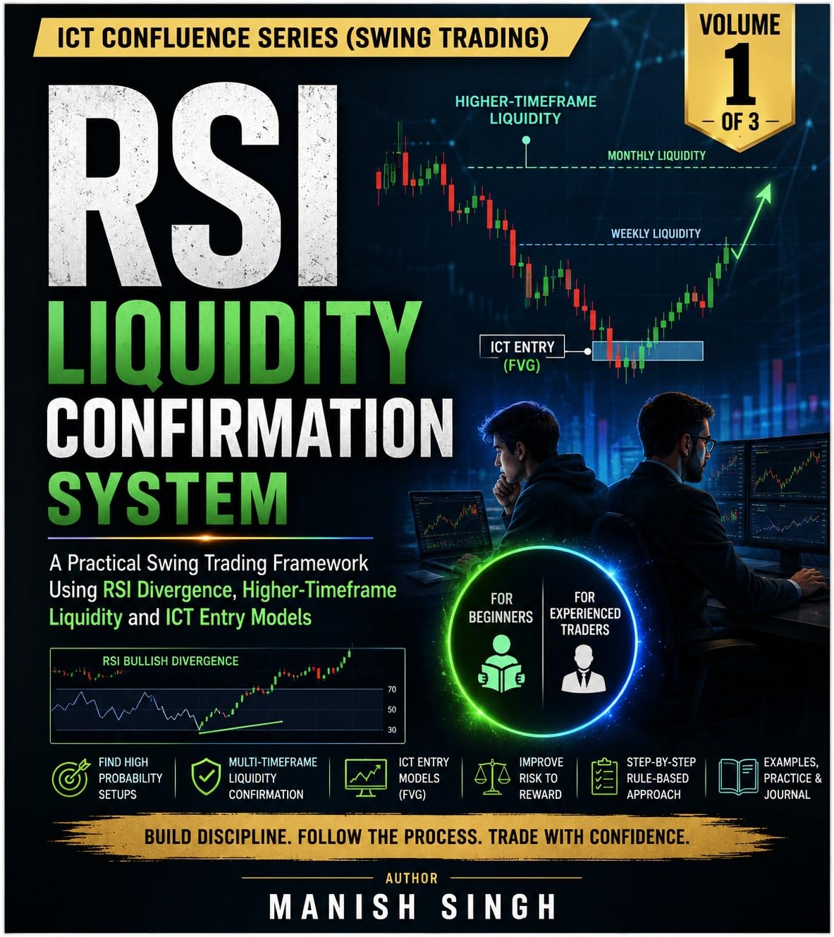 ler totalmente RSI Liquidity Confirmation System( swing trading )(Volume 1 of 3)ICT Confluence Series: A Practical Swing Trading Framework Using RSI Divergence, Higher-Timeframe... Trading Setups Series) (English Edition)