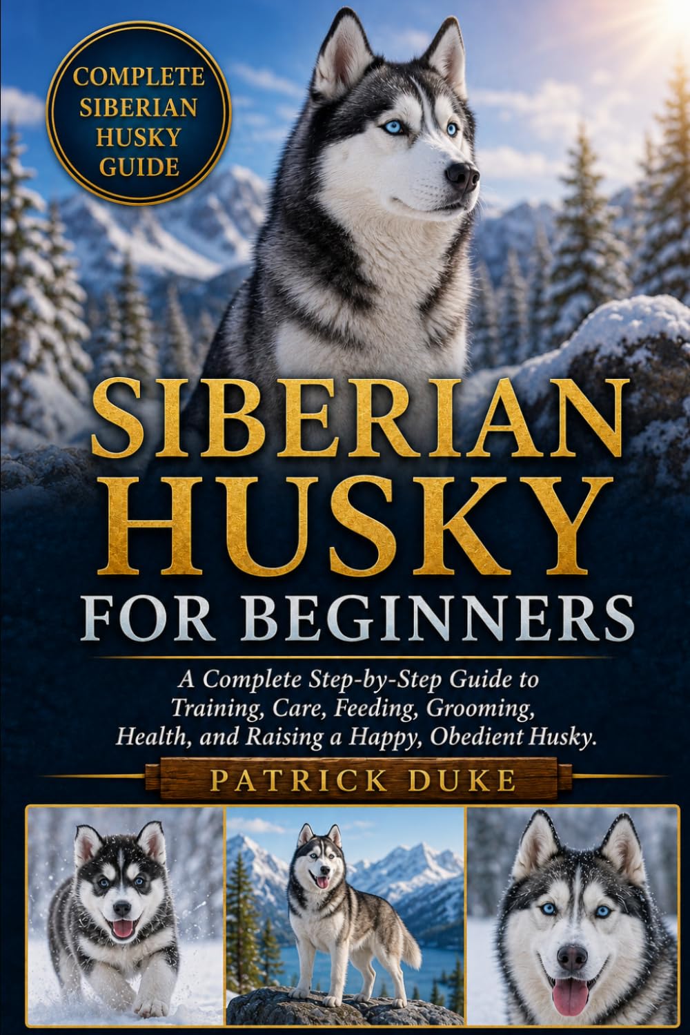 Siberian Husky for Beginners: A Complete Step-by-Step Guide to Training, Care, Feeding, Grooming, Health, and Raising a Happy, Obedient Husky. baixar o livro de graça