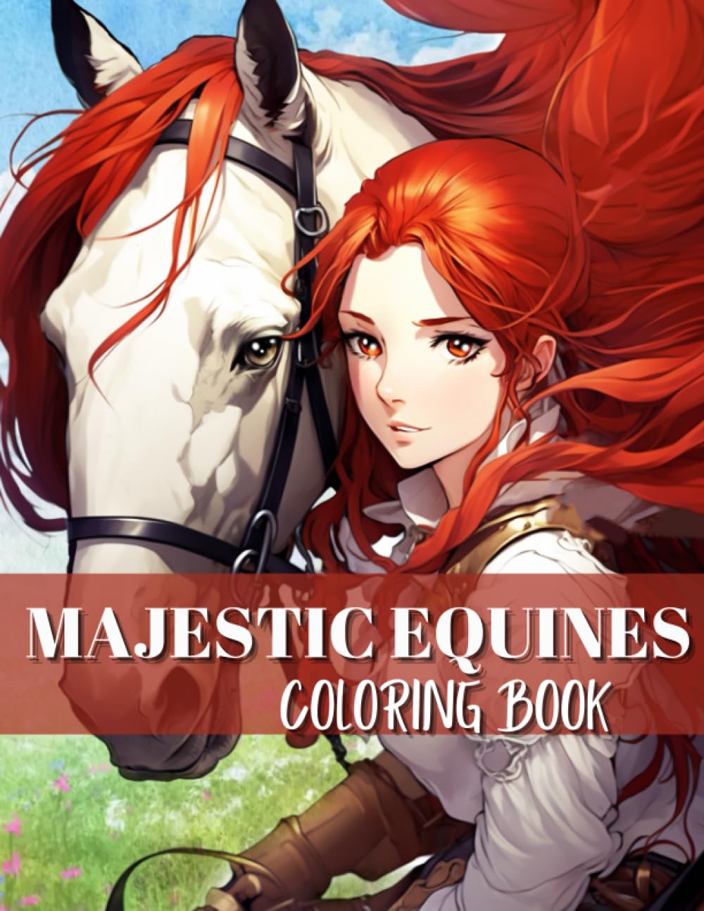 capítulo por capítulo baixar Majestic Equines: An Enchanting Anime Horse Coloring Book: Unleash Your Inner Artist with Mesmerizing Horse Illustrations Inspired by the World of Anime!