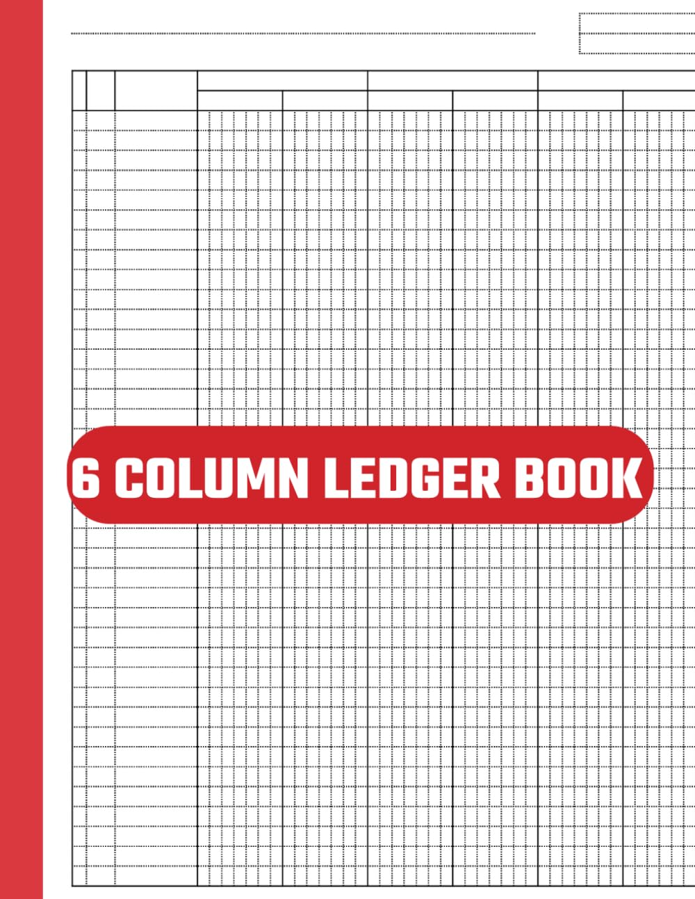 6 Column Ledger Book: Accounting Ledger for Small Business, Bookkeeping Record Book, Personal Finance Planner | 120 Pages | 8.5" x 11" baixar livro de graça