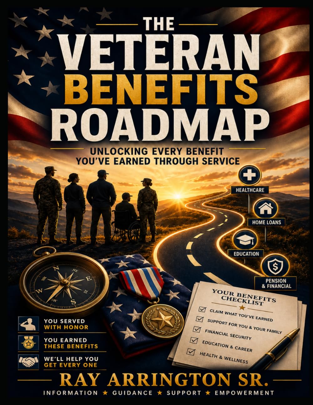 ler totalmente The Veteran Benefits Roadmap: Unlocking Every Benefit You've Earned Through Service (The Veteran Wealth Builder Series)