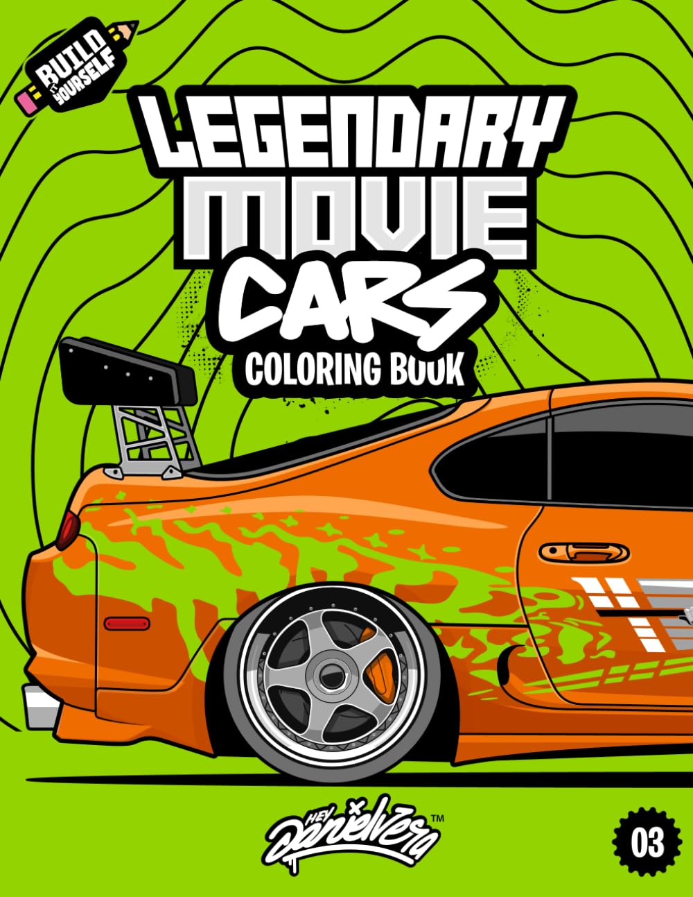 ler totalmente Legendary Movie Cars Coloring Book: Fun automotive adventure with 45 coloring pages for kids & teens Ages 6-18
