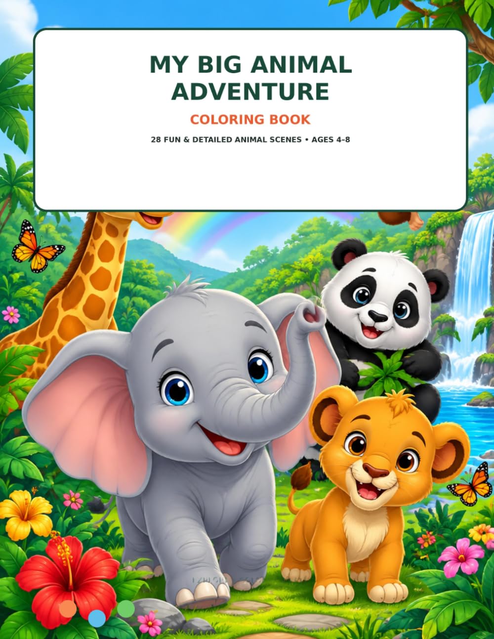 ler totalmente My Big Animal Adventure: Colouring Book