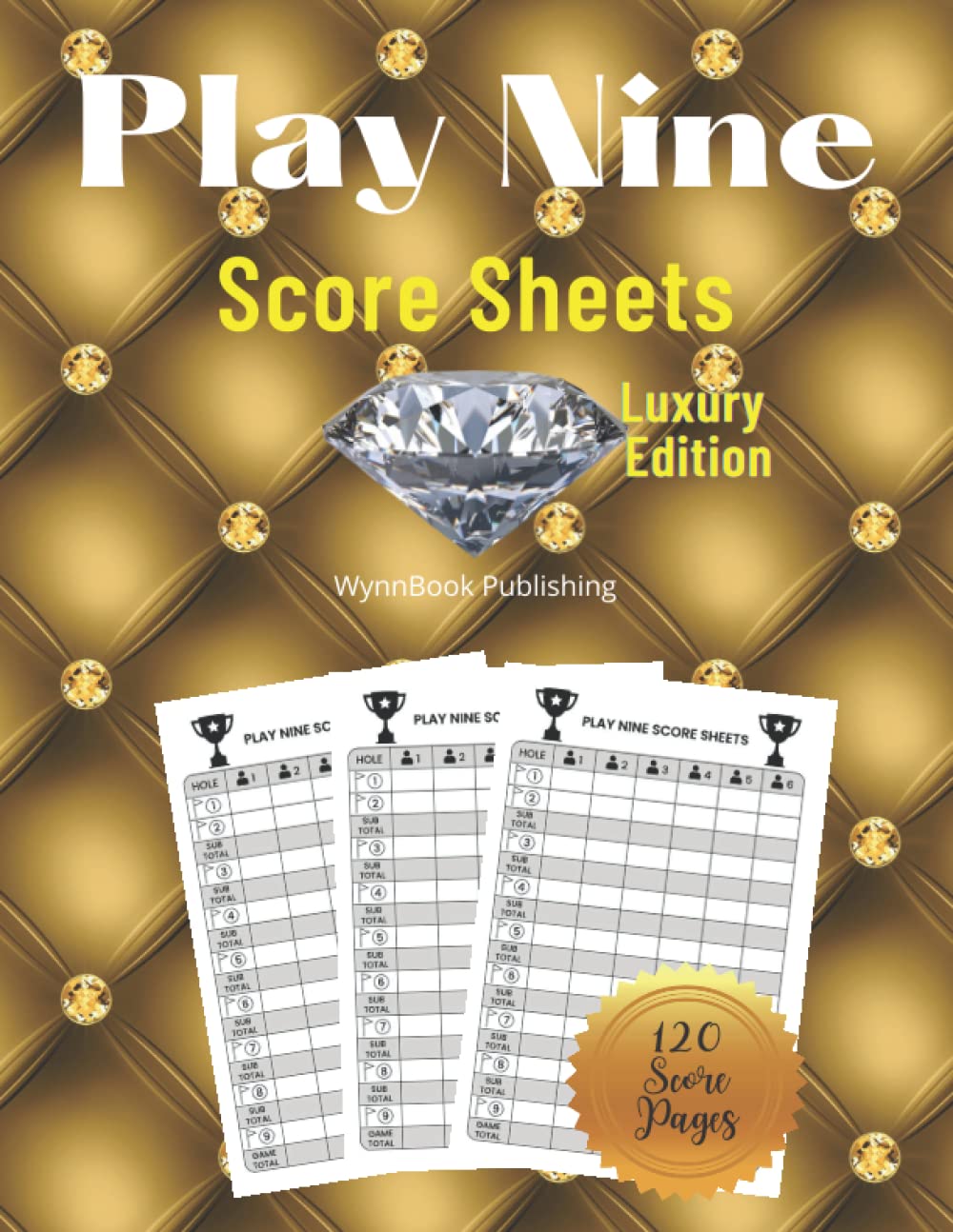 Play Nine Score Sheets Luxury Edition: 120 Large Score Pads for Scorekeeping | Play Nine Card Game Pads | Paper Play 9 Cards Book with Size 8.5 x 11 inches baixar livro de graça