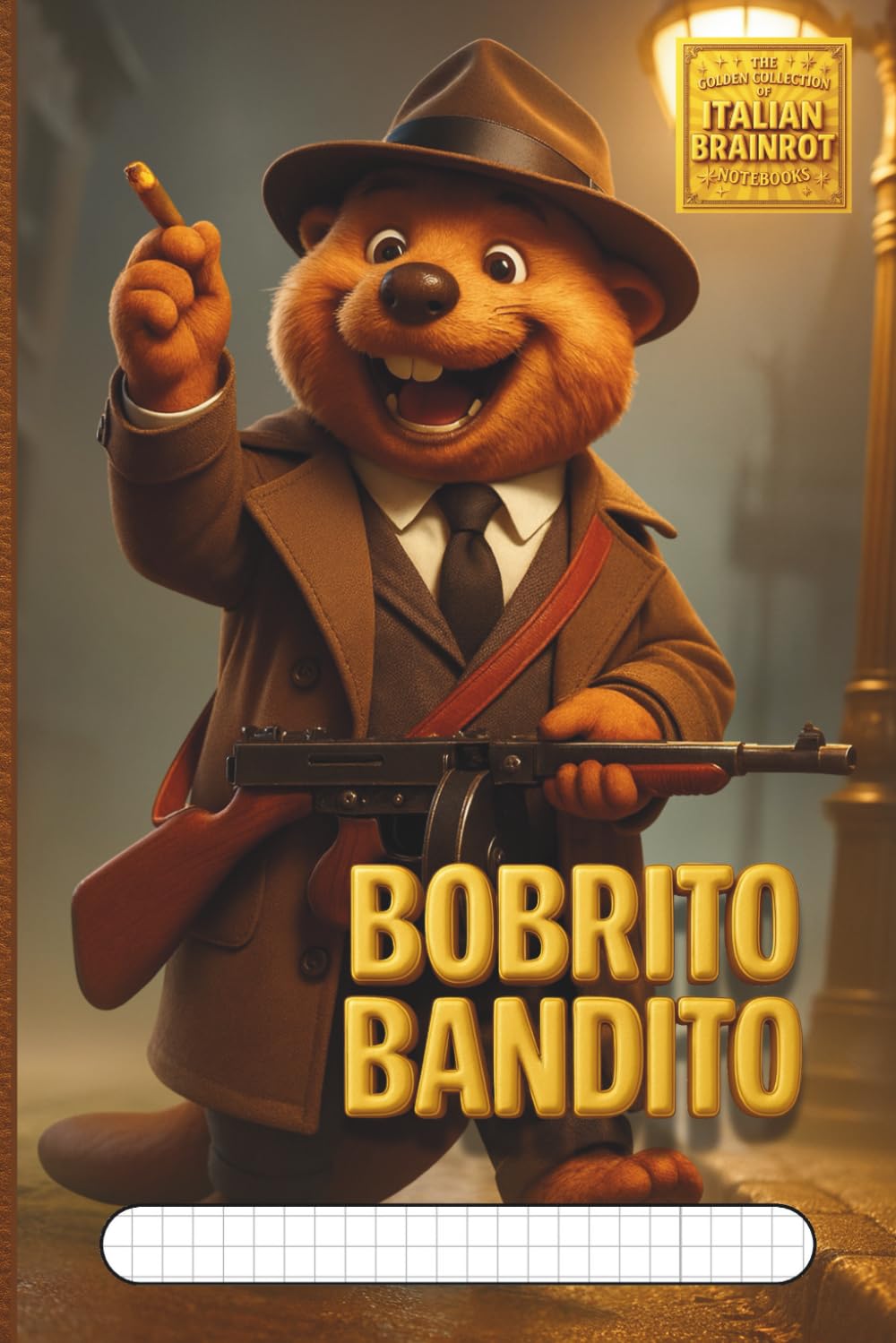 ler totalmente Italian Brainrot Notebook – Bobrito Bandito | funny A5 graph paper notebook with study aids & relaxation pages | 64 squared pages: Viral Meme School Notebook for Teens, Students & Fans