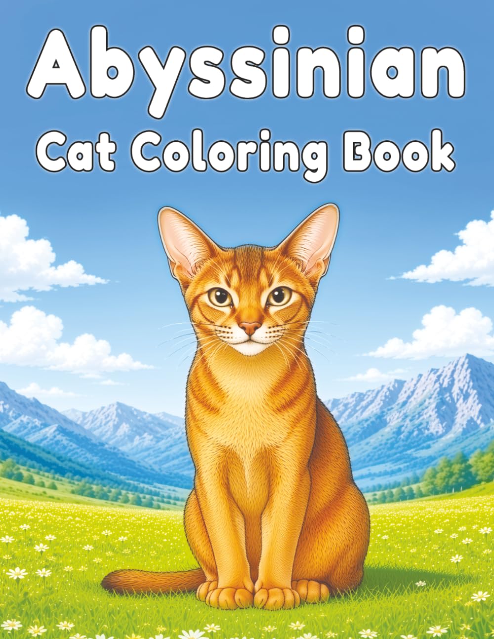 Abyssinian: Intelligent and Playful Cat Coloring Book Featuring Curious Journeys, Outdoor Adventures, Relaxing Scenes, and Mindful Creativity (My Cute Cats Collection) baixar o livro de graça