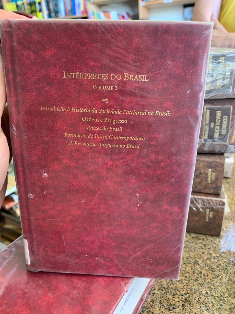 ler totalmente Introducao a historia da sociedade patriarcal no Brasil / Ordem e progresso / Raizes do Brasil / Formacao do Brasil Contemporaneo / A revolucao burguesa no Brasil Colecao Interpretes do brasil volume 3