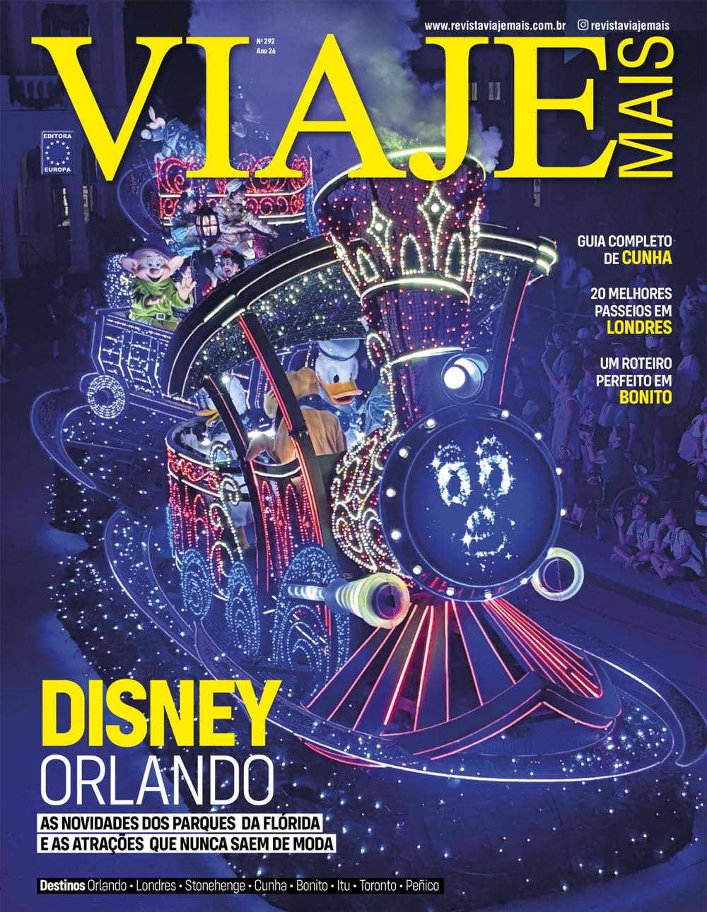 ler totalmente Revista Viaje Mais 292