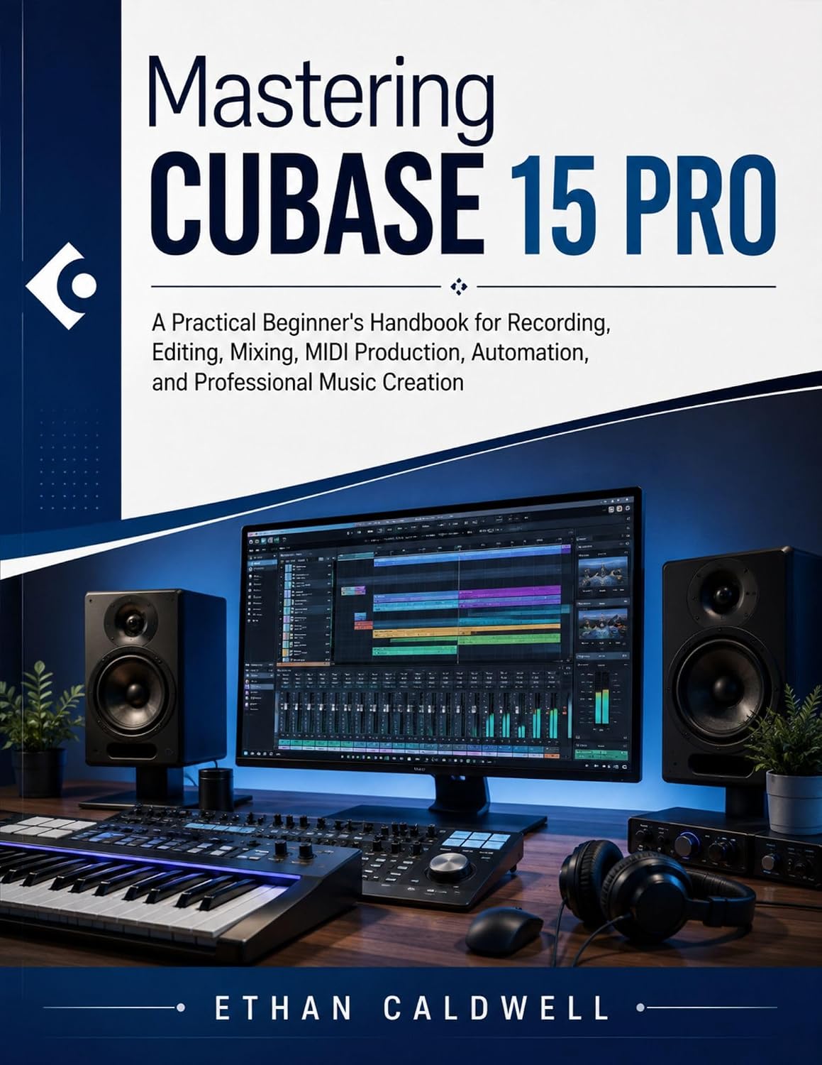 capítulo por capítulo baixar Mastering Cubase 15 Pro: A Practical Beginner's Handbook for Recording, Editing, Mixing, MIDI Production, Automation, and Professional Music Creation (English Edition)