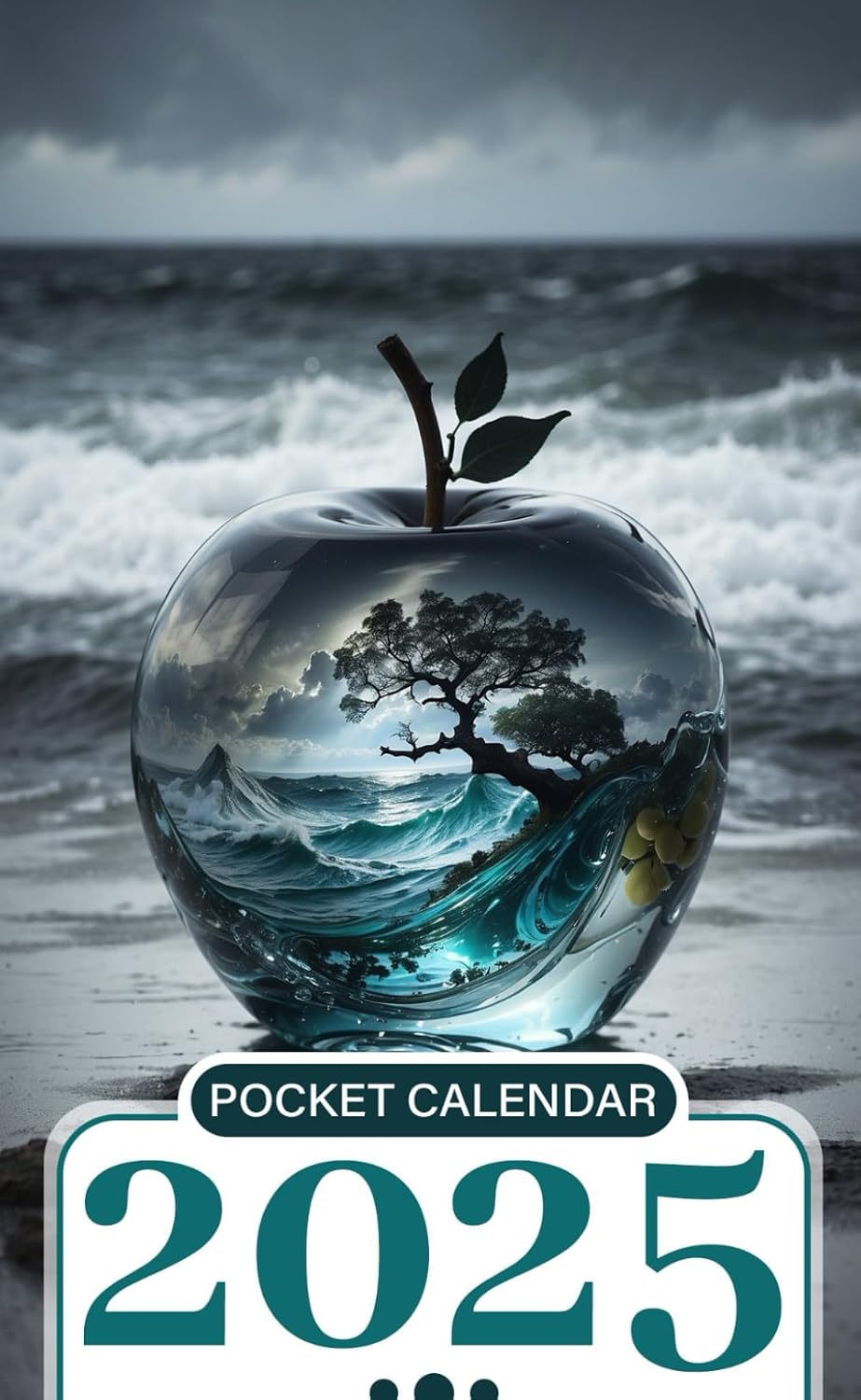 ler totalmente POCKET CALENDAR 2025: A Year of Clarity with Transparent Apples and Stunning Artistic Designs
