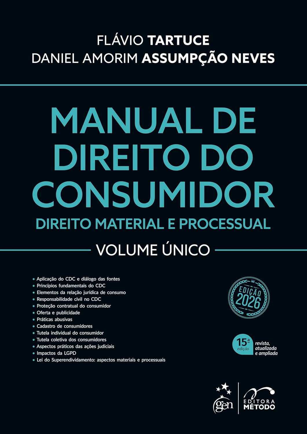 capítulo por capítulo baixar Manual de Direito do Consumidor - Vol. Único - 15ª Edição 2026