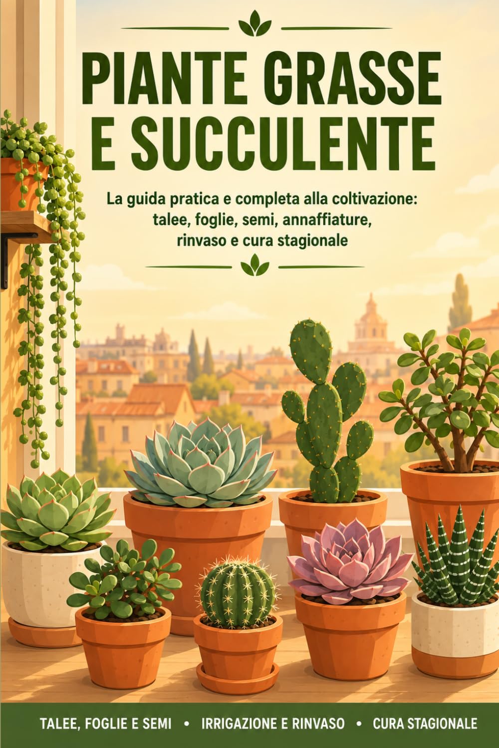 ler totalmente Piante Grasse e Succulente: La guida pratica e completa alla coltivazione: talee, foglie, semi, annaffiature, rinvaso e cura stagionale (Italian Edition)