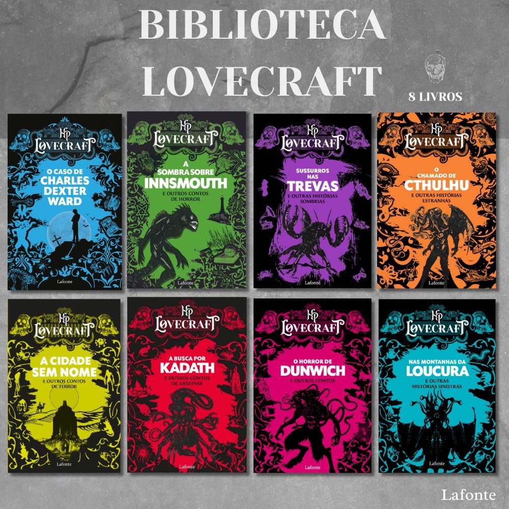 capítulo por capítulo baixar Biblioteca H. P Lovecraft - 8 Volumes