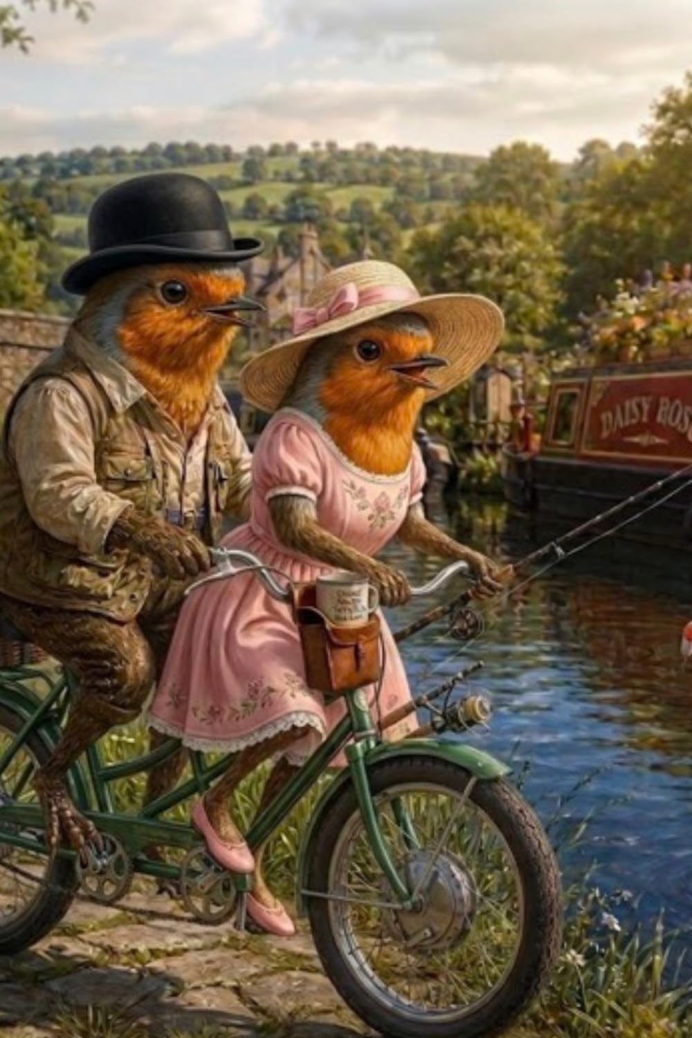 Birds on Bikes Notebook