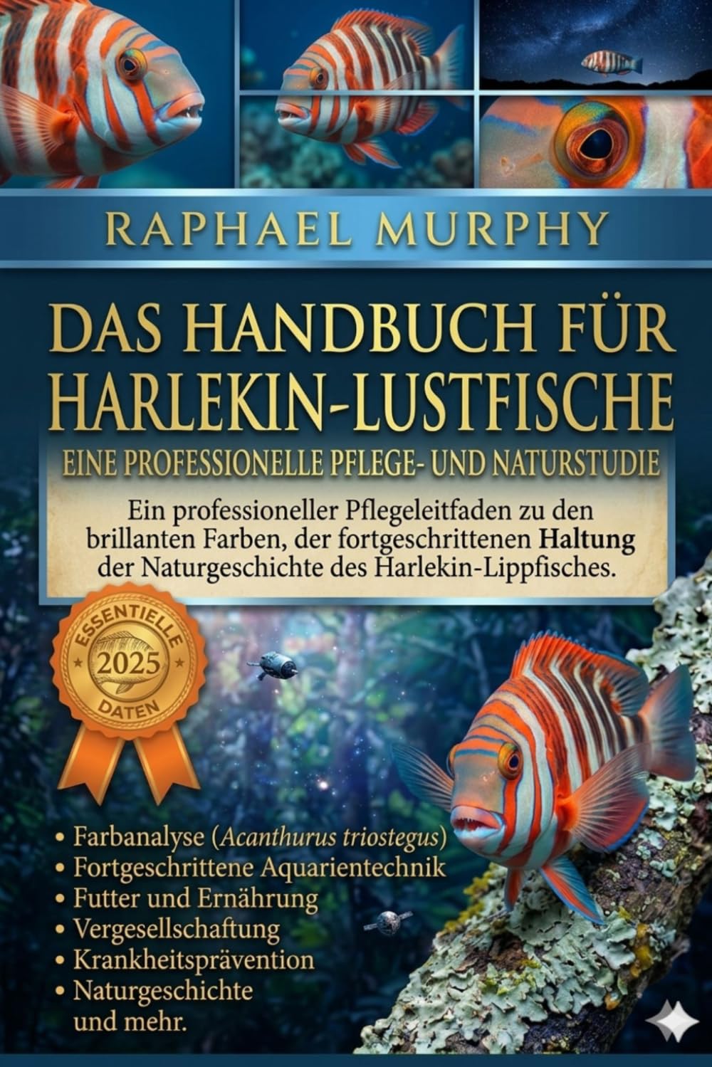 Das Handbuch Für Harlekin-Lustfische: Ein professioneller Pflegeleitfaden zu den brillanten Farben, der fortgeschrittenen Haltung und der Naturgeschichte des Harlekin-Lippfisches. baixar o livro de graça
