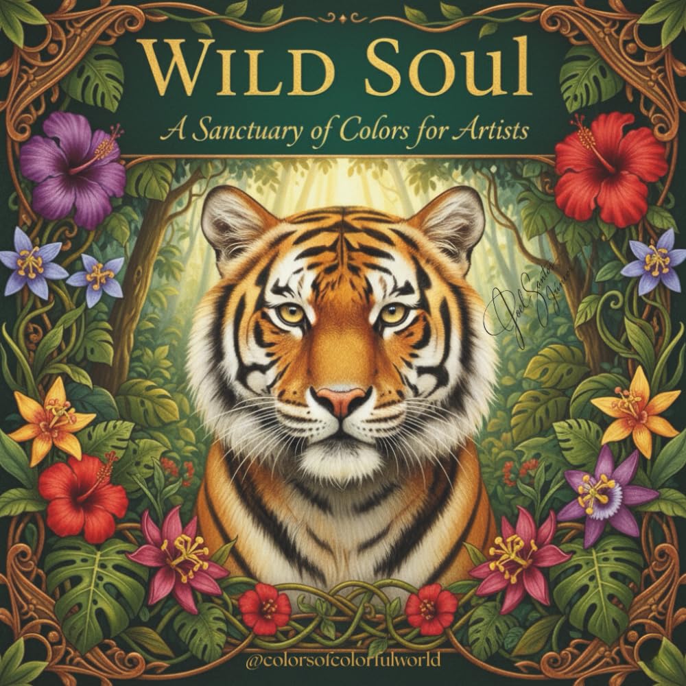 ler totalmente Wild Soul: A Sanctuary of Colors for Artists