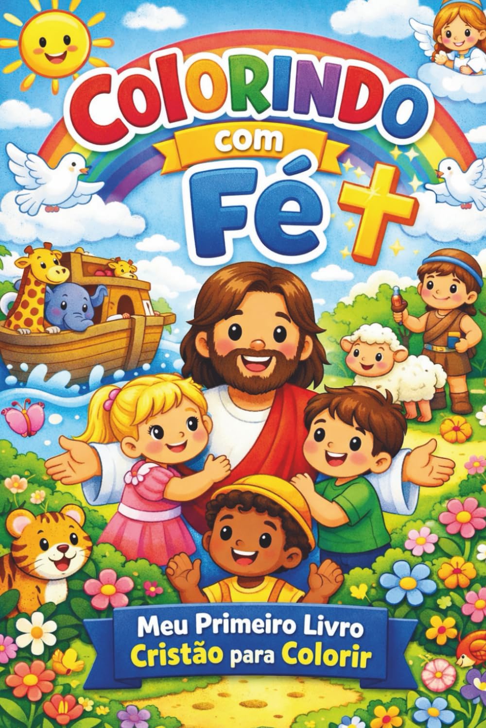 ler totalmente Colorindo com Fé: Aventuras Bíblicas para Colorir (Portuguese Edition)