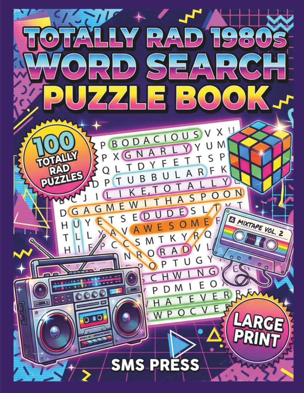 capítulo por capítulo baixar TOTALLY RAD 1980S WORD SEARCH PUZZLE BOOK: Large Print Nostalgia Puzzles Filled With Eighties Fun