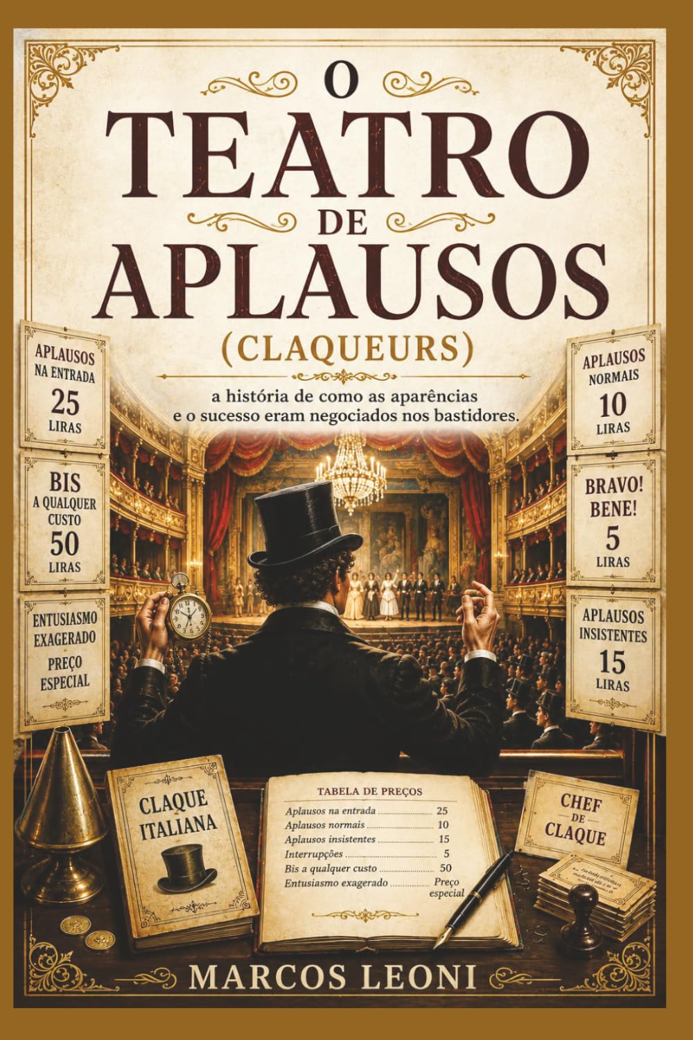 O Teatro de Aplausos ( Claqueurs ): a história de como as aparências e o sucesso eram negociados nos bastidores. (Portuguese Edition) baixar o livro de graça