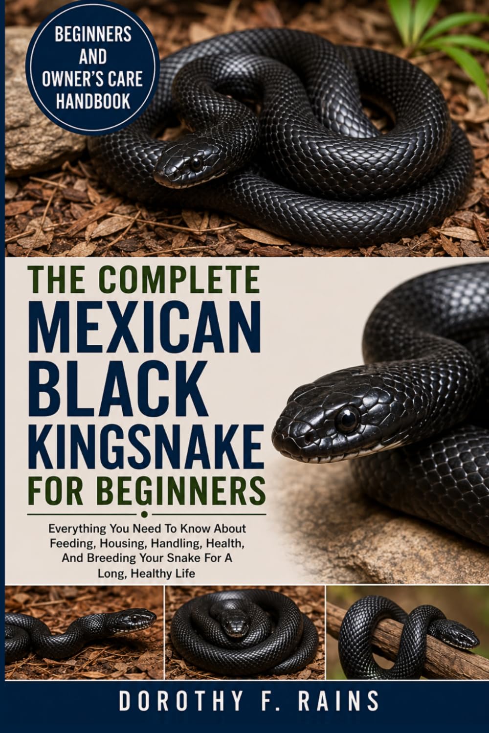 The Complete Mexican Black Kingsnake for Beginners: Everything You Need To Know About Feeding, Housing, Handling, Health, And Breeding Your Snake For A Long, Healthy Life baixar livro de graça
