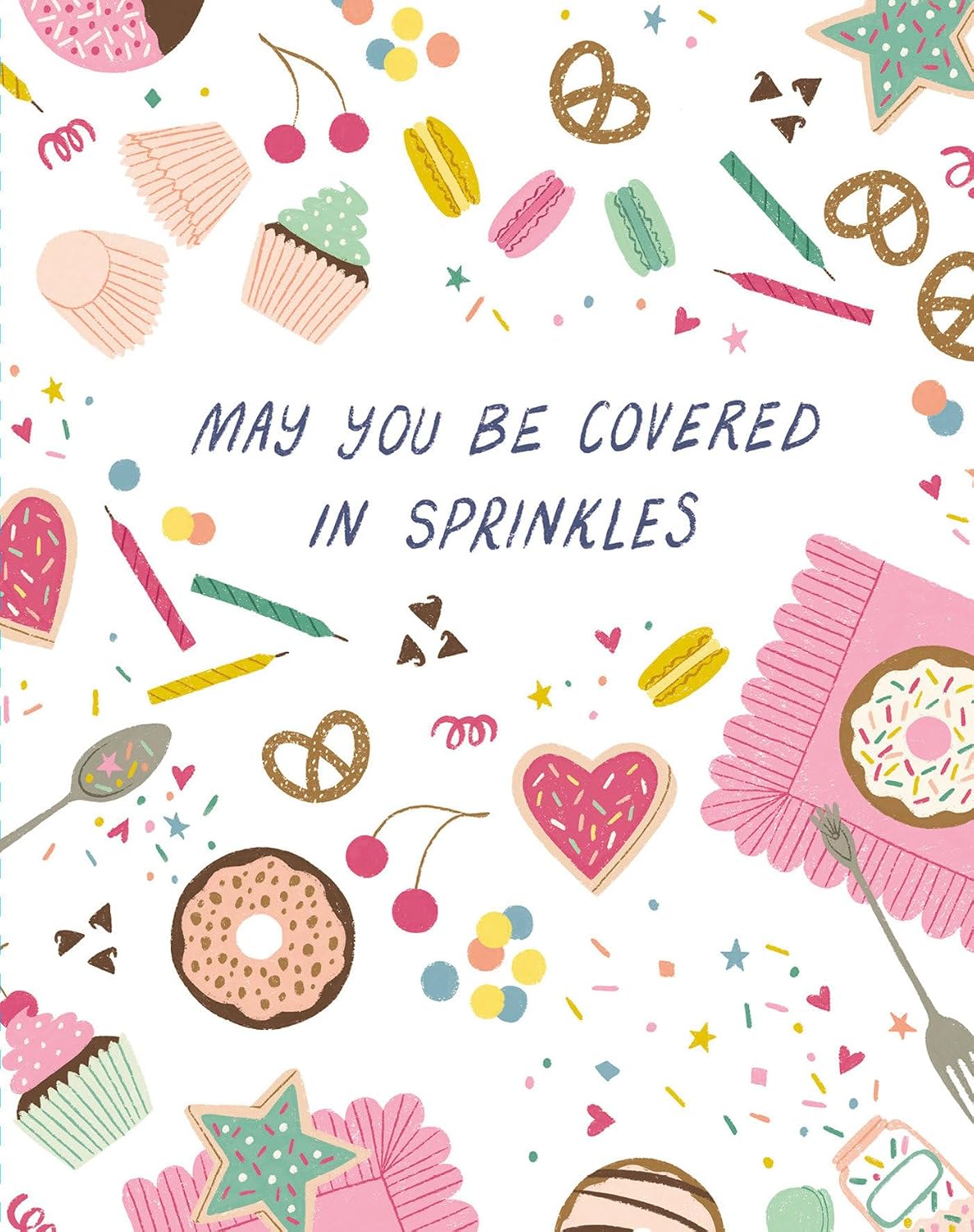 ler totalmente Love Muchly Greeting Cards: Birthday - May you be covered in sprinkles (Pack of 6)