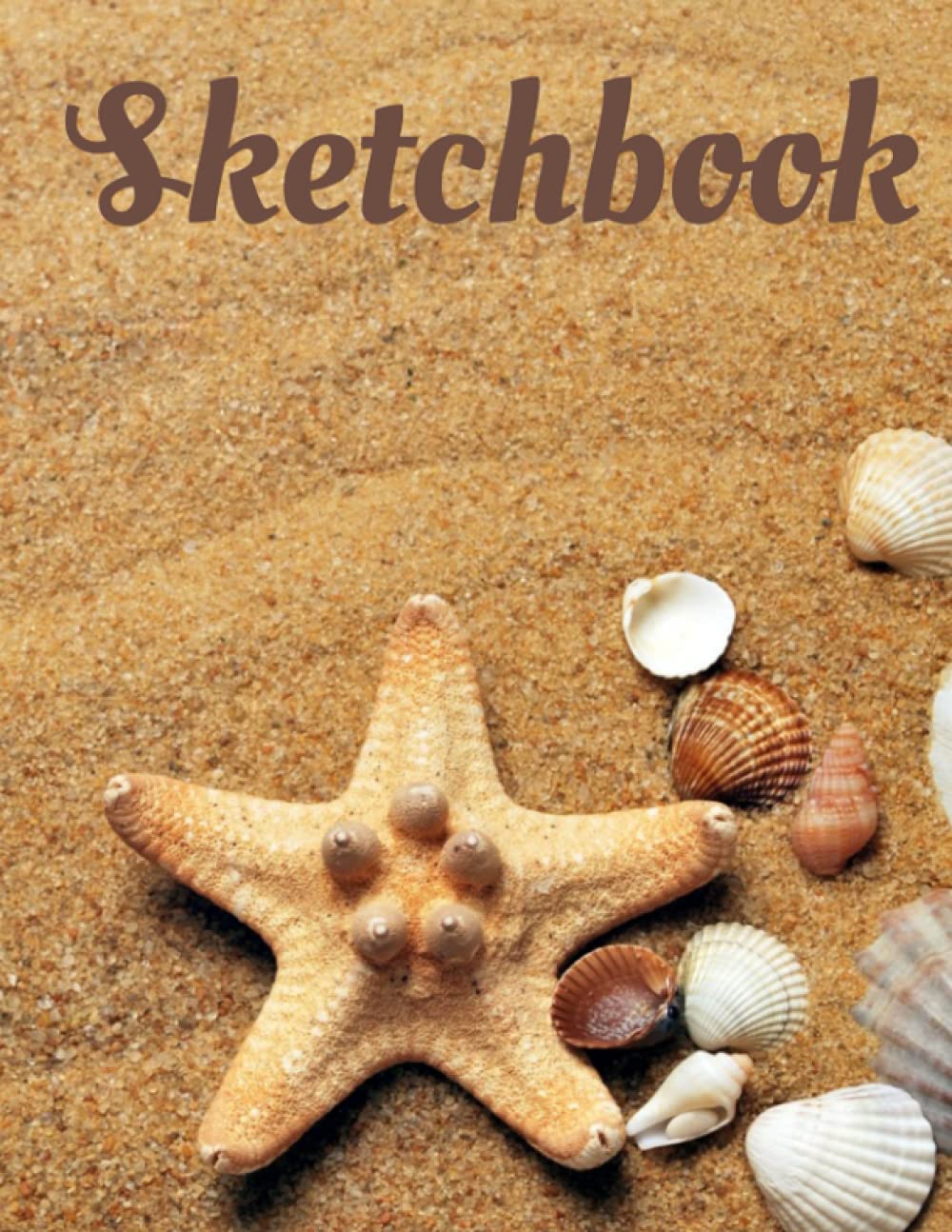 Sketchbook: Sand and Seashell Sketchbook Cover. Great for Beginners, Students, Artists, Kids, Preteen, Teen and Adults' baixar livro de graça