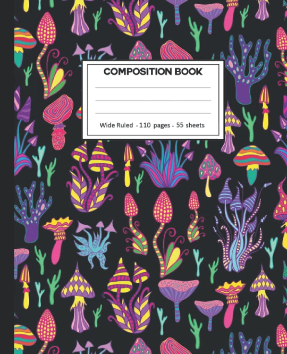 capítulo por capítulo baixar Composition Notebook: Mushroom Wide Ruled Paper Notebook Journal size 7.25 x 9.25” for student