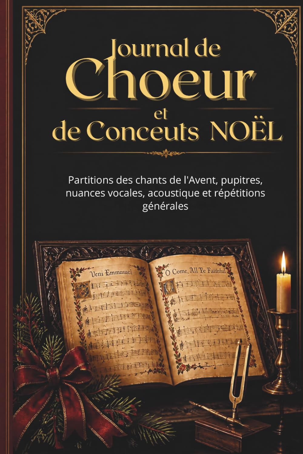 ler totalmente Journal de Chœur et Concerts de Noël: Partitions des chants de l'Avent, pupitres, nuances vocales, acoustique et répétitions générales (French Edition)