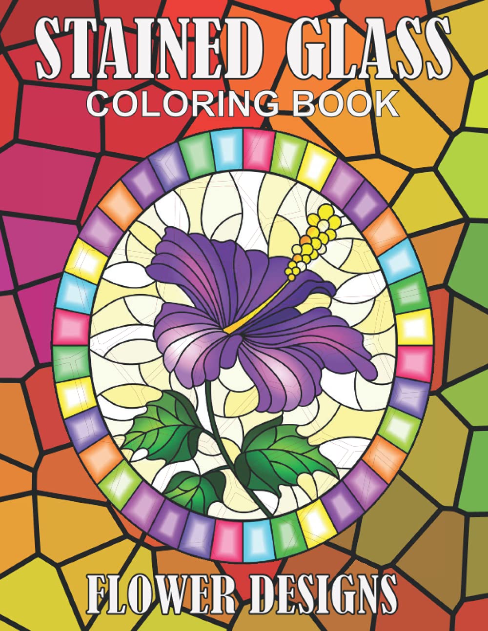 capítulo por capítulo baixar Stained Glass Coloring Book Flower Designs: An Stained Glass Coloring Book Flower Designs Fun Easy, Amusement, Stress Relieving & much more For Adults, Men, Girls, Boys & Teens
