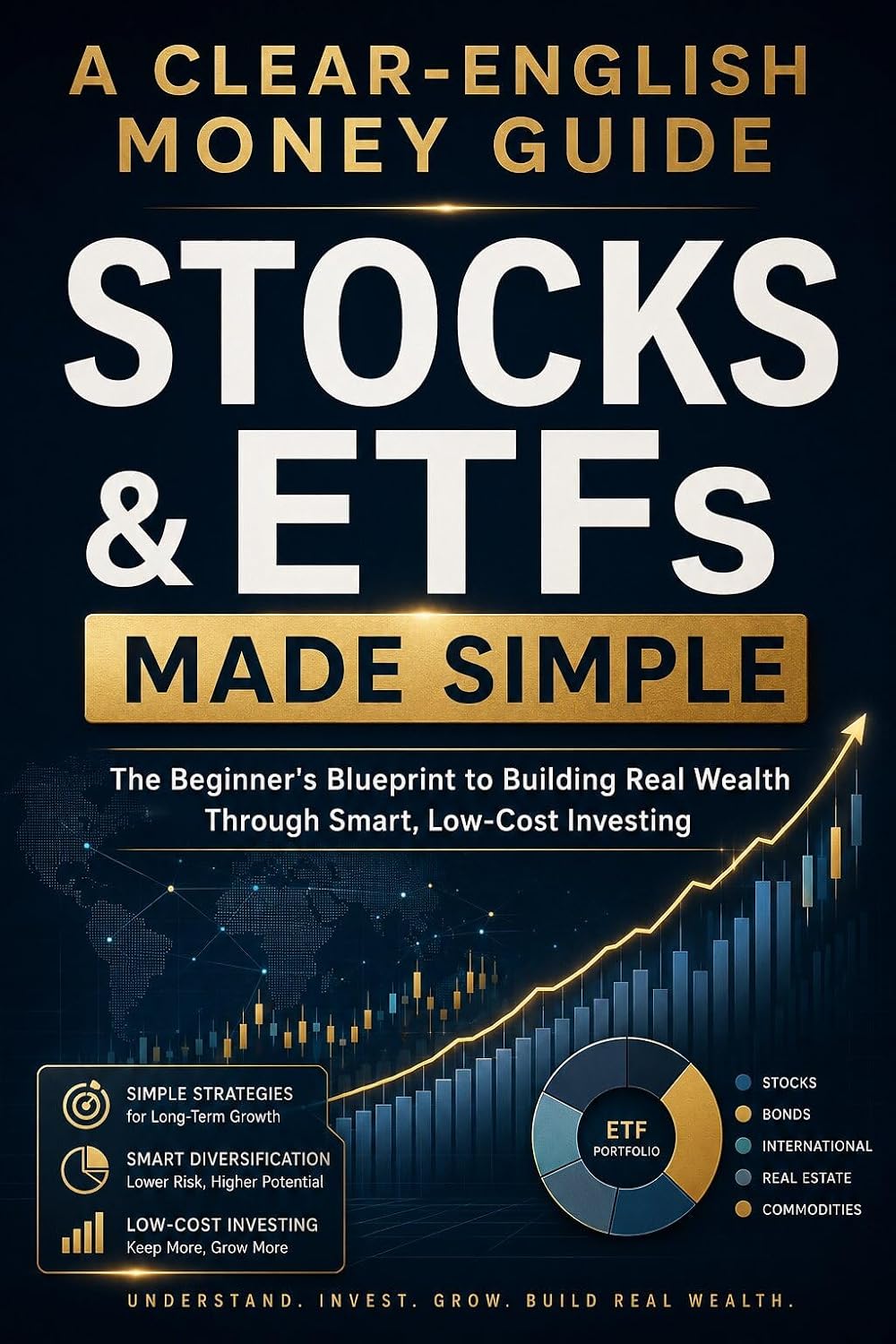 ler totalmente STOCKS & ETFs MADE SIMPLE: The Beginner's Blueprint to Building Real Wealth Through Smart, Low-Cost Investing (English Edition)