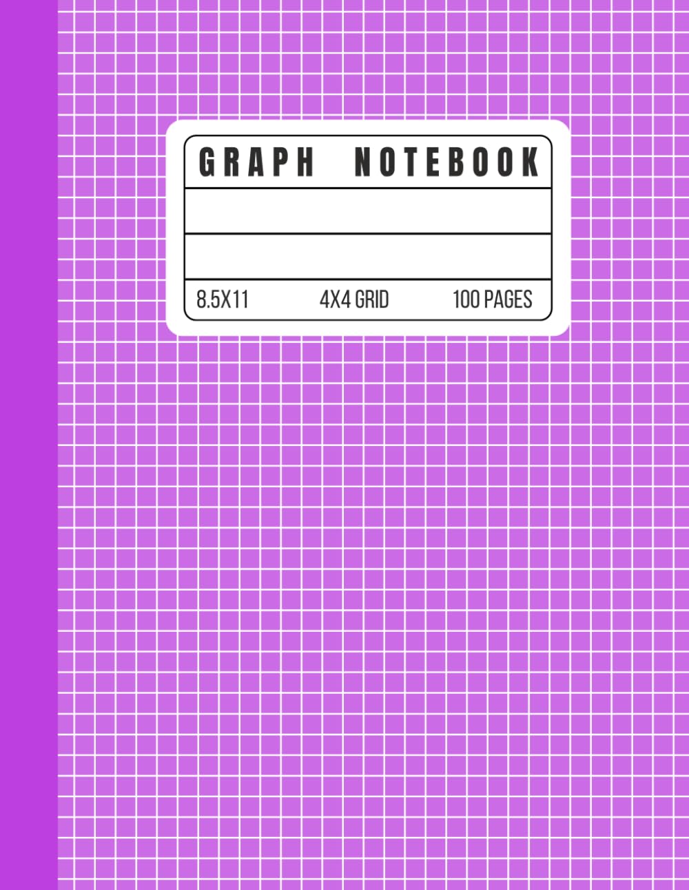 Purple Graph Notebook: Grid paper Composition Notebook | Quad Ruled 4x4 | 100 Pages | 8.5 x 11" baixar o livro de graça