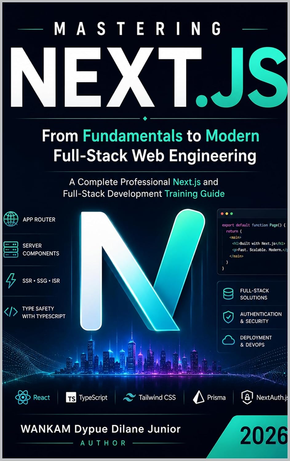 capítulo por capítulo baixar MASTERING NEXT.JS From Fundamentals to Modern Full-Stack Web Engineering: A Complete Professional Next.js and Full-Stack Development Training Guide (Frontend... Engineering Series Book 8) (English Edition)