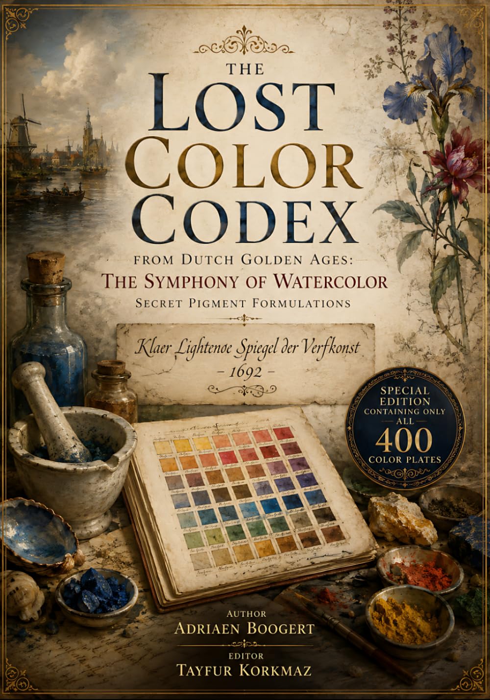 The Lost Color Codex from Dutch Golden Ages: The Symphony of Watercolor, Secret Pigment Formulations - (Klaer Lightende Spiegel der Verfkonst - 1692):... edition containing only all 400 color plates baixar livro de graça